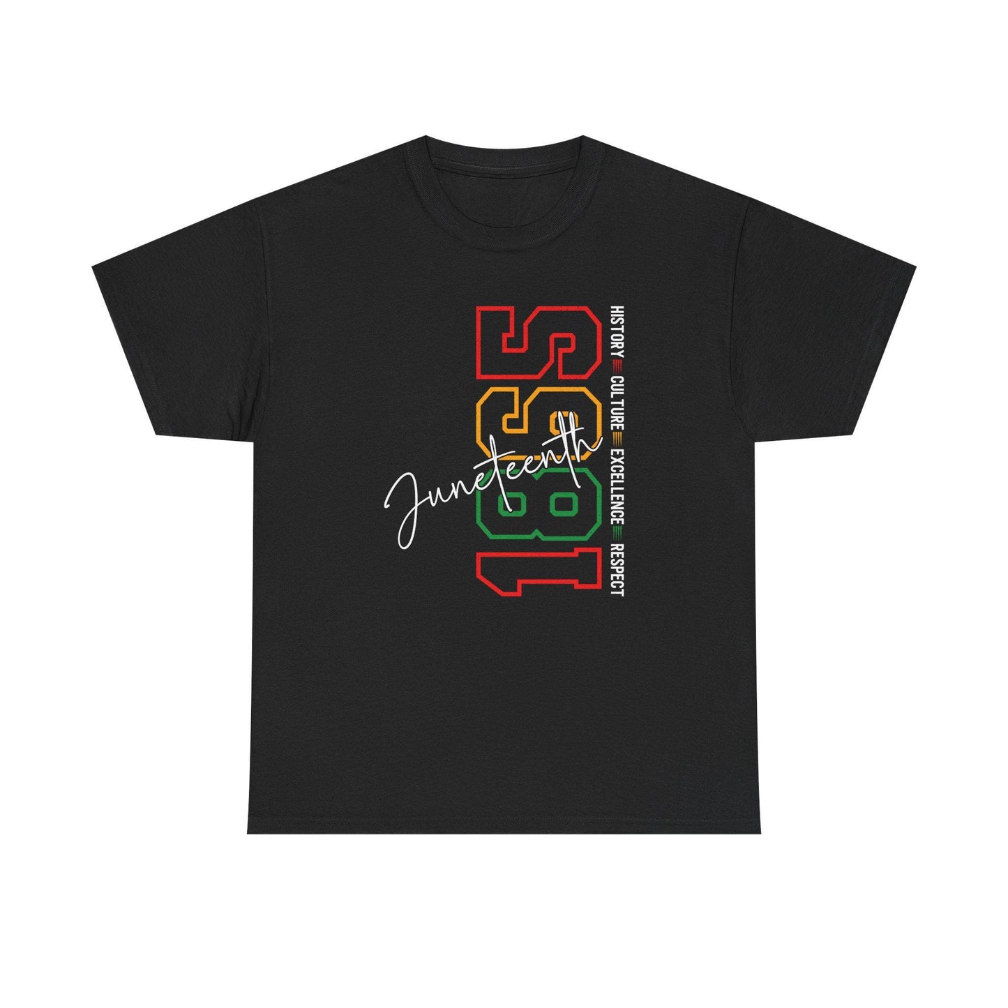 Retro Juneteenth 1985 Unisex Heavy Cotton Tee - Casual Style, Vintage Vibe, Perfect Gift, Everyday Wear, Birthday Shirt, Graphic Tee